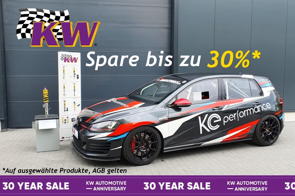 W, ST & AP Gewindefahrwerke – Bis zu 30 % Rabatt | 30 Year Sale 2025 etzt bis zu 30 % Rabatt auf KW, ST & AP Gewindefahrwerke sichern! 30 Year Sale 2025 bei Ke-Performance – Ihr KW Performance Partner.